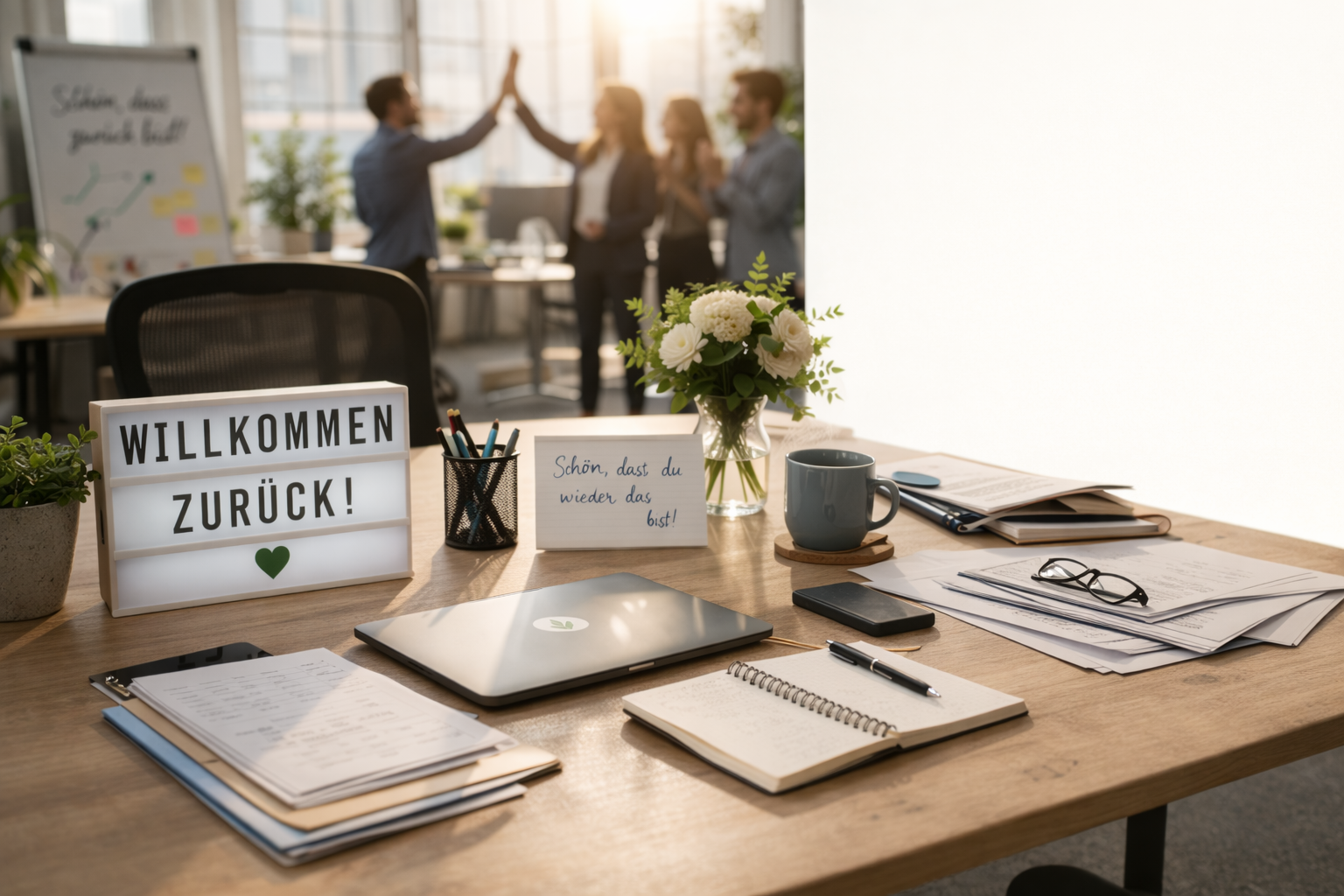 Willkommen zurück - Wiedereingliederung erfolgreich
